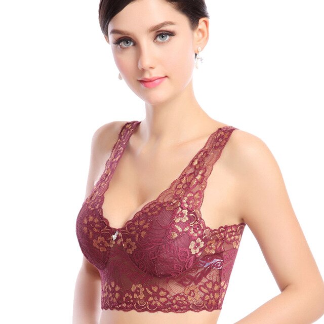 Air Permeable Lace Bra